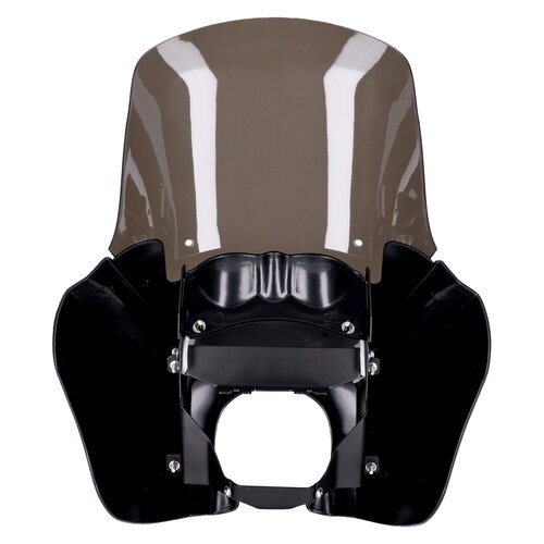 MCS Gloss Black Scheinwerferverkleidung mit 15-Inch getöntem Windschild