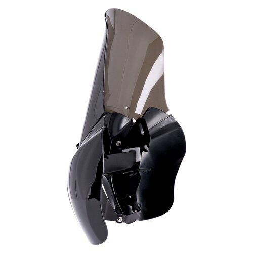 MCS Gloss Black Koplampkuip Met 15-Inch Getint Windscherm