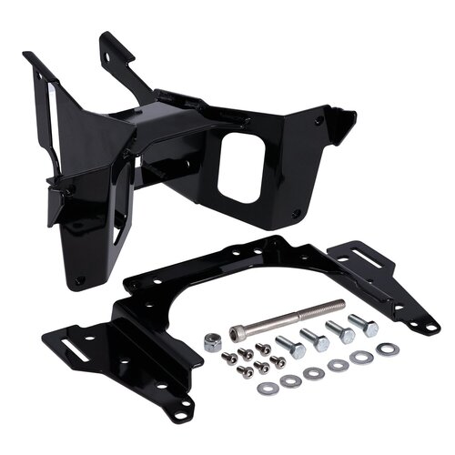 MCS M8 Low Rider Verkleidungshalter-Kit Schwarz Stahl Komplett Mit Montagematerial