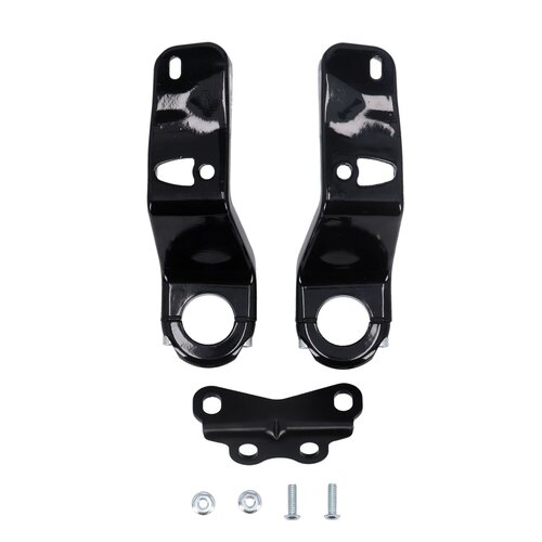 MCS Kit de Support de Carénage Gloss Black en Acier pour M8 Low Rider ST