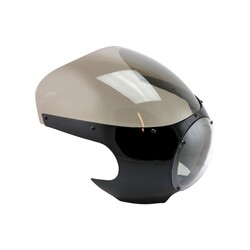 Gloss Black Cafe Racer Verkleidung 5-3/4" Scheinwerfer