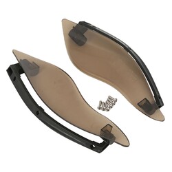 Verstelbare Rookglas Polycarbonaat Windafleider Set - Links & Rechts