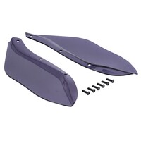 Kuipdeflectorset, Dark Smoke Polycarbonaat voor Batwing Kuipen (OEM 57740-05)