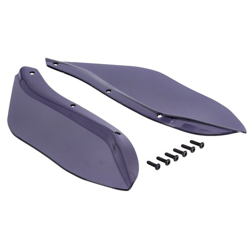 MCS Kuipdeflectorset, Dark Smoke Polycarbonaat voor Batwing Kuipen (OEM 57740-05)
