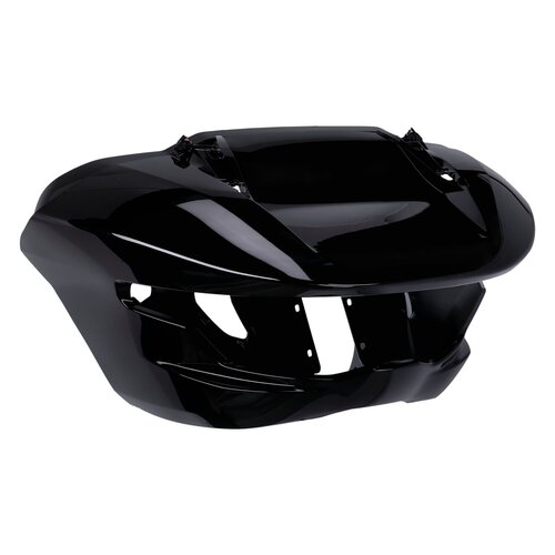 MCS 23-Up Style Sharknose Carénage Extérieur en plastique ABS Vivid Black, référence OEM 57001942