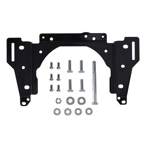 MCS Support de Carénage Phare Bas Low Rider ST - Acier Noir, Style OEM, Remplacement Direct pour 47200899