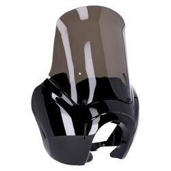 Scheinwerferverkleidung, Gloss Black, 15-Inch Windschild
