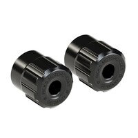 Clubstyle Crashbar Embouts 709621 Noir Brillant