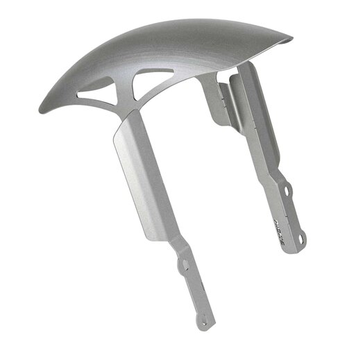 Rick's Motorcycles Low Rider 19" Voorspatbord in 2.5mm Ongeverfd Staal met Geïntegreerde Voorvorkbescherming