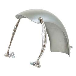 Garde-boue Arrière Bobber pour Pneu 150/80-16 - Construction en Acier Embouti 2 mm