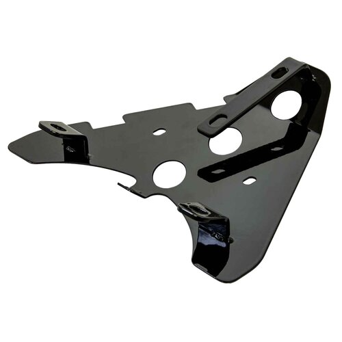 Rick's Motorcycles Kit de Conversion Selle Solo, Noir - Cache-cadre en Acier Découpé au Laser 3D avec Finition Thermolaquée, Largeur de Montage de Selle 170 mm