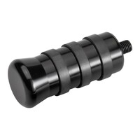 Pion de sélecteur style O-ring Aluminium Usiné CNC Noir