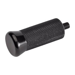Pion de Sélecteur Knurled Style Black Anodized