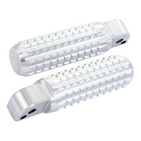 AK 4.7 Passagiersvoetsteunen Gefreesd CNC Aluminium Met Gegroefde Grip