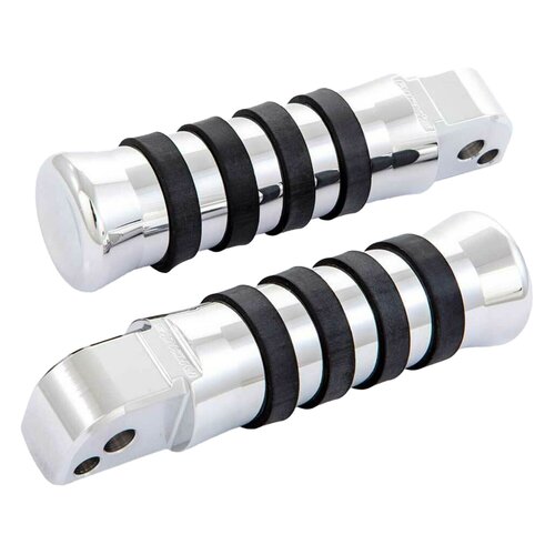 Rick's Motorcycles Passagiersvoetsteunen O-Ring Style Gepolijst - CNC Gefreesd Aluminium