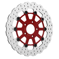 EL Diablo Wave Remschijf 11.5" (292 mm) Zwevend Rood Achter