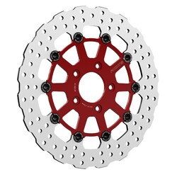 EL Diablo Wave Remschijf 11.5" (292 mm) Zwevend Rood Achter