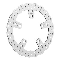 Disque de Frein Avant Wave 13" / 330mm, Flottant, 5 Trous, Centre Ouvert, Montage Cross-Cut pour Étriers Radiaux OEM