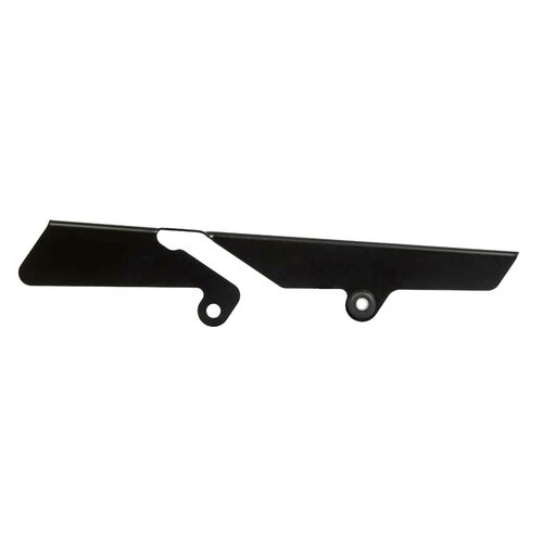Rick's Motorcycles Protège-courroie No-Cut Out Gloss Black Finition Acier Inoxydable Thermolaqué