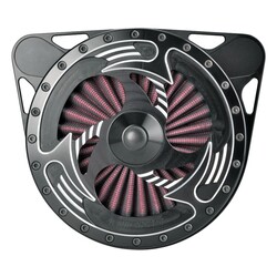 H. Lector Luftfilterblende Black Anodized