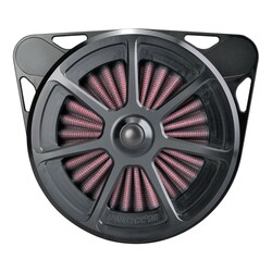 Seven Sins Air Cleaner Face Plate for Good Guys 2 Basic Assembly - Black Anodized