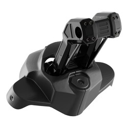 10" Clubstyle Riser Kit "S" for OEM Triple Tree Cover - Black Anodized 7075 Aluminum, 32 mm Handlebars
