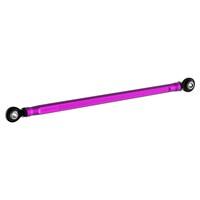Long Adjustable Shifter Rod for Forward Controls / Floorboards - Purple (314-326 mm)