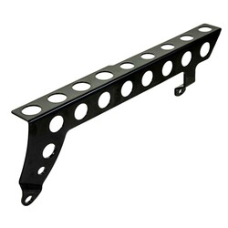Belt Cover Round Holes Matte Black