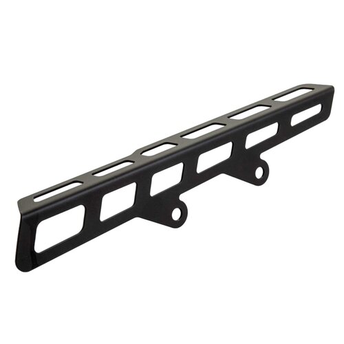 Rick's Motorcycles Belt Guard Square Holes Matte Black Powder Coated Stainless Steel