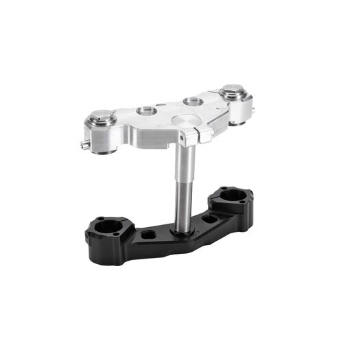Rick's Motorcycles Kit de Té de Fourche FL pour Conversion Roue Avant 21"/23" avec 7° de Carre Supplémentaire