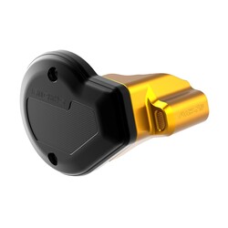 2-Piece CNC-Machined Aluminum Timer Cover Kit Black/Gold for M8 Gen2 Models