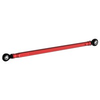 Shifter Rod - Long, Red, Adjustable 314-326 mm, 6061 Aluminum with 7075 Ball-Joint Heads, for Forward Control / Floorboard Models