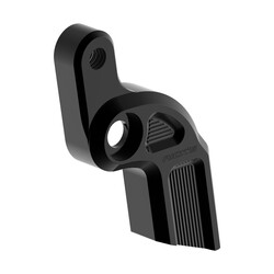 Shift Arm Extension - Black, CNC-Machined 6061 Aluminum with Anodized Finish