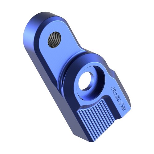 Rick's Motorcycles Shift Arm Extension Blue - 6061 CNC-Machined Aluminum With Anodized Finish