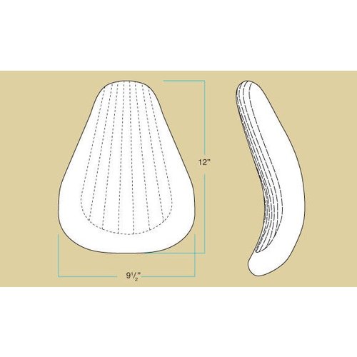 Biltwell Selle Bobber Tuck 'N Roll aux coutures fines