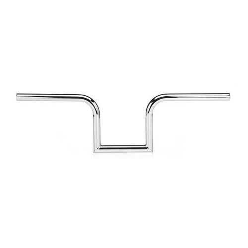 Biltwell 1" FRISCO Handlebar Chrome - "Non-Dimpled" 7 Inch Rise