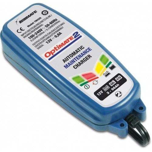 Tecmate Optimate 2 4-step 12V 0.8A Battery Charger Maintainer