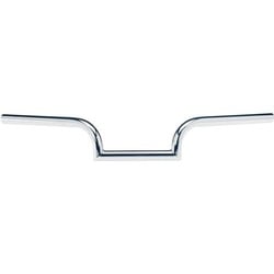 1" Mustache Handlebar Chrome