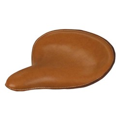 Selle solo Breed en cuir brun