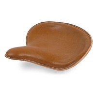 Bruin Lederen Solo Seat Breed 1925 Style
