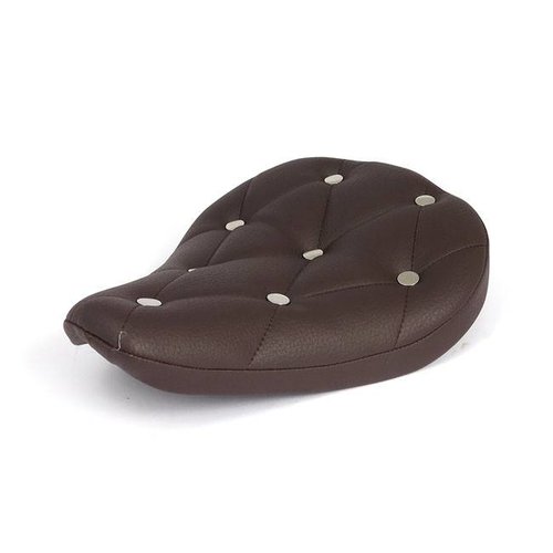 Selle Bobber brune à rivets