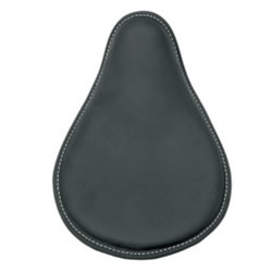 Selle solo en vinyle noir lisse