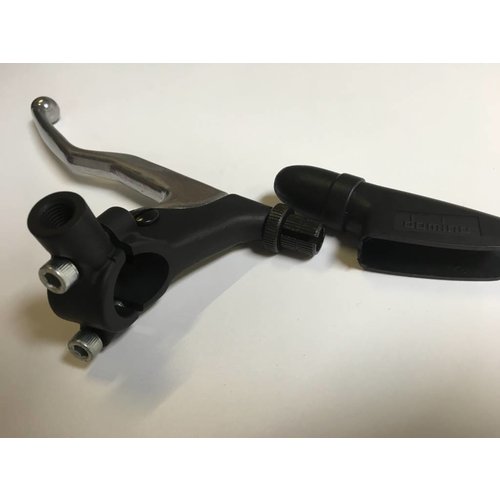 Domino Kupplungshebel Schwarz / Aluminium 22MM
