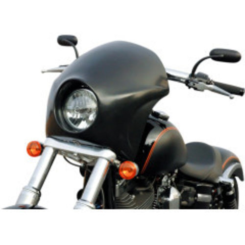 Arlen Ness Russ Wernimont Black ABS Cafe Short-Style Fairing