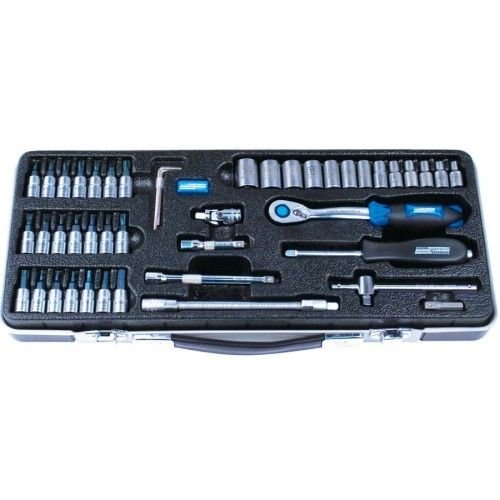 Mannesmann Socket set Premium 46 pieces 1/4