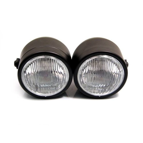 Twin Headlight Matt Black