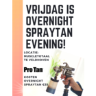 Overnight spray tan te Veldhoven