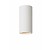 Ceiling lamp white plaster round 140mm high with GU10 fitting