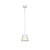 Hanging lamp white plaster conical GU10 10cm high