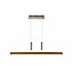 Holz Pendelleuchte lang dimmbar 100cm 30W